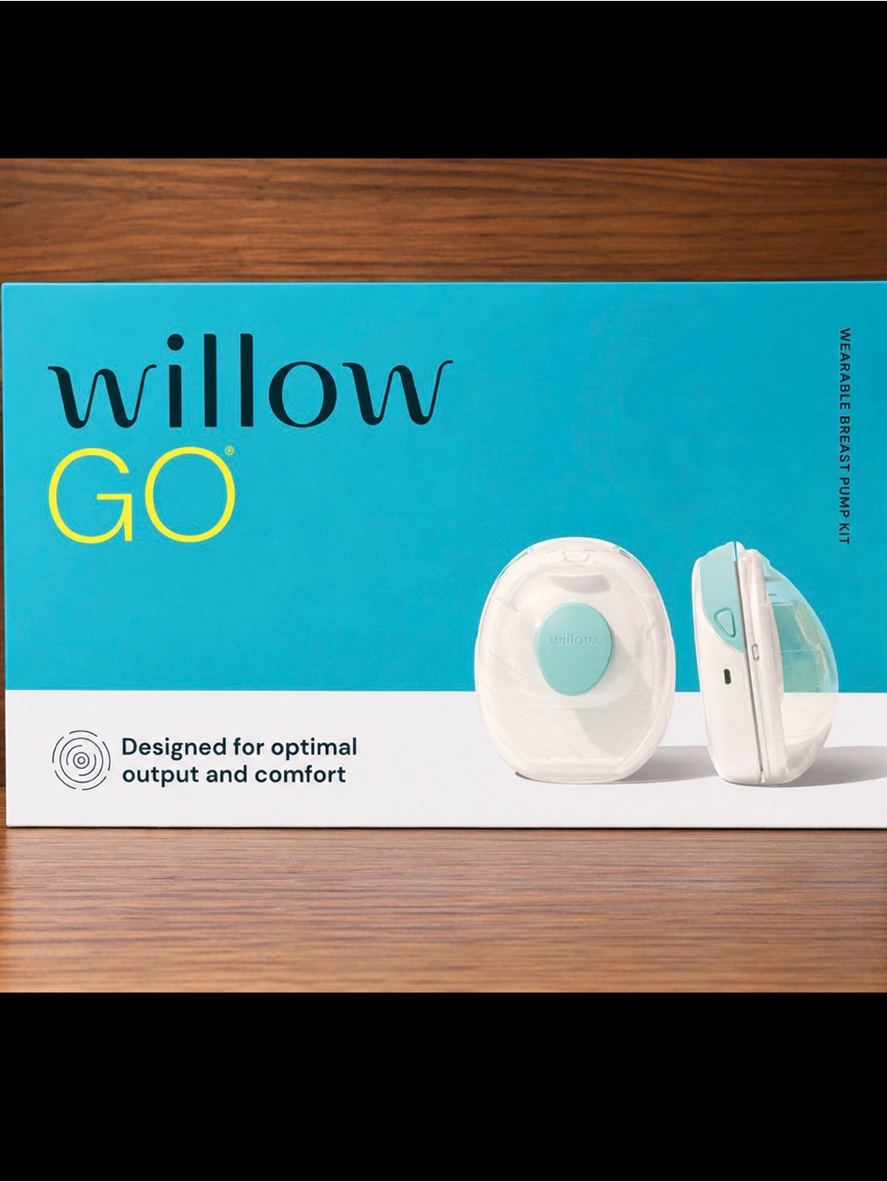Willow GO In-Bra Pump - White- Hands Free Double Pump -Hosp Grade NIB